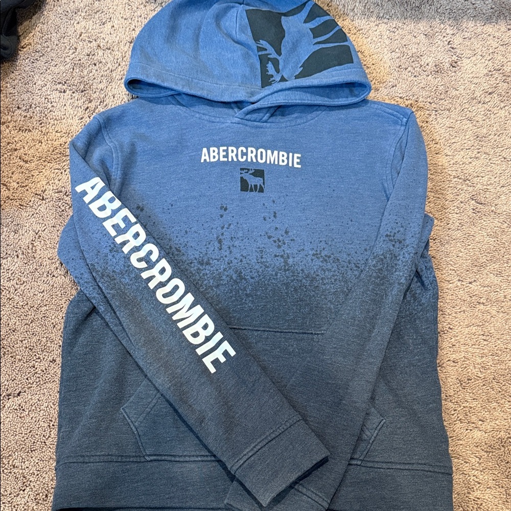 Abercrombie & Fitch Blue Gradient boys hoodie